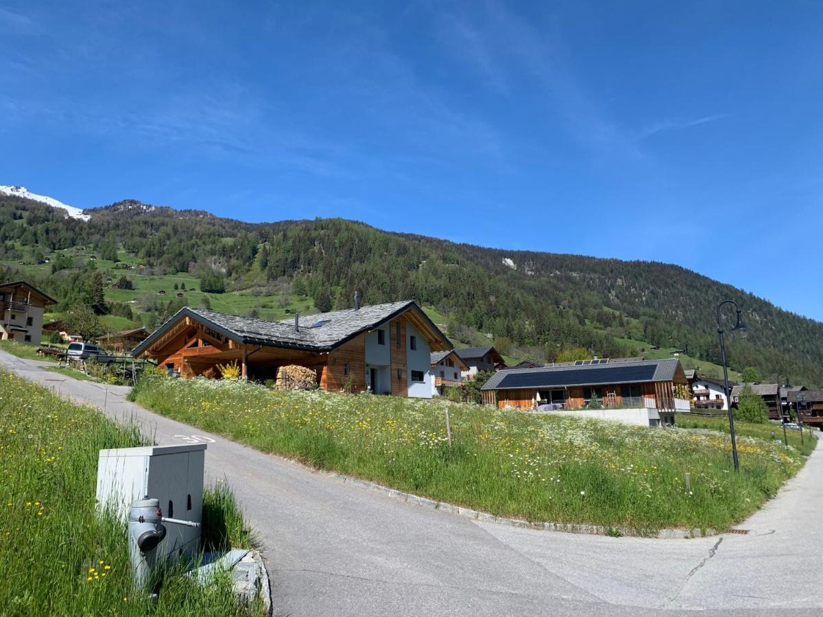Apartamento Aux Grands-Vergers Bruson Exterior foto