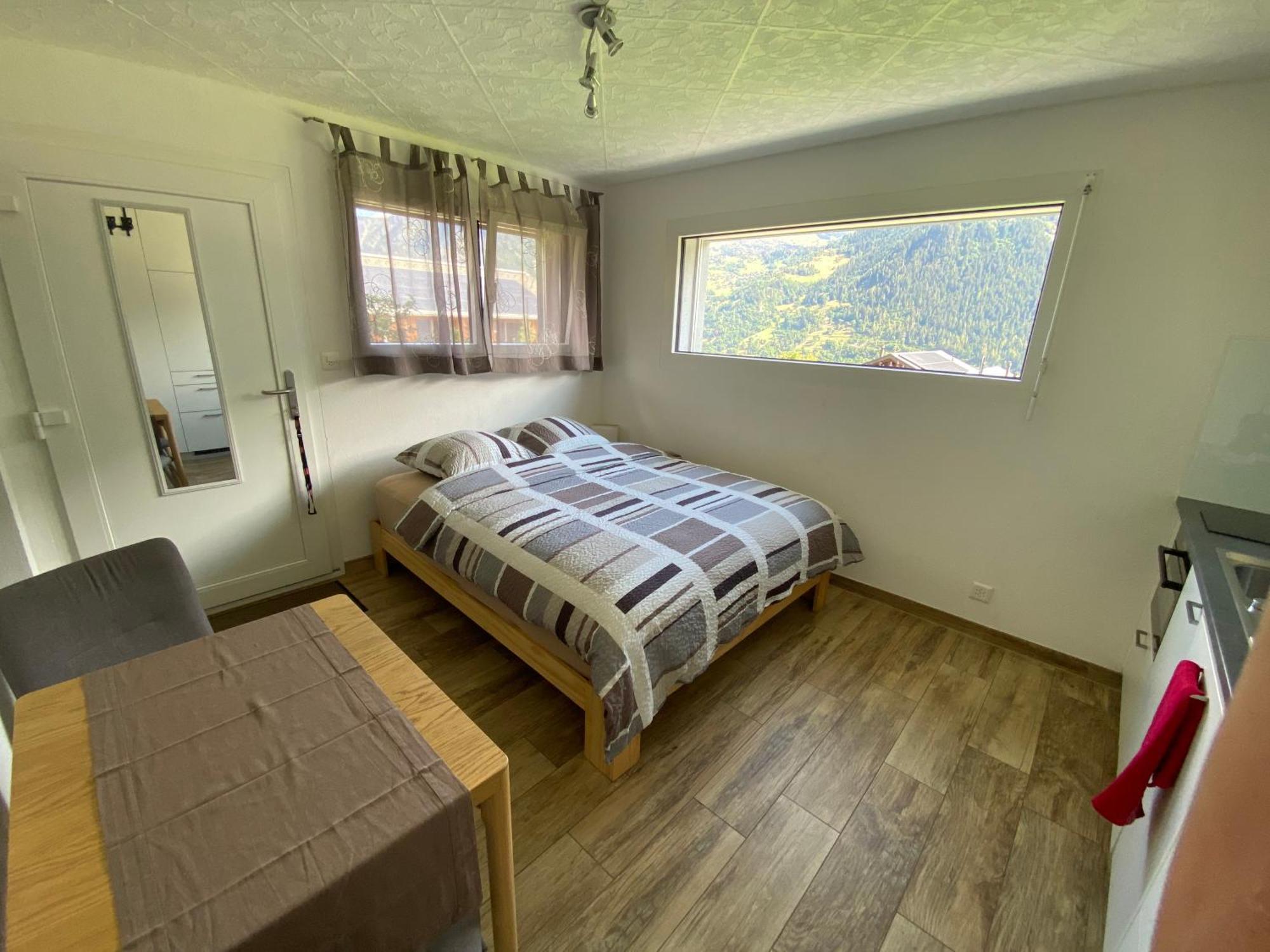 Apartamento Aux Grands-Vergers Bruson Exterior foto